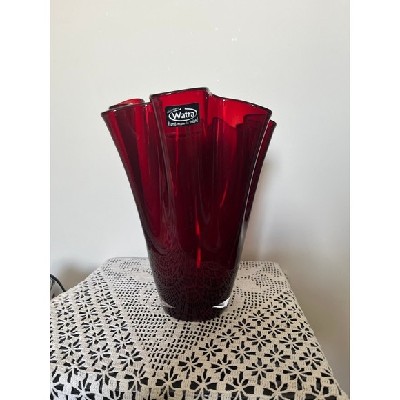 Vintage Watra Hand Made in Poland Vase